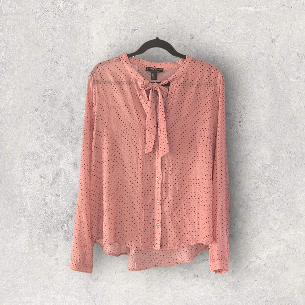 Forever 21 Semi-Sheer Blouse Size 1X